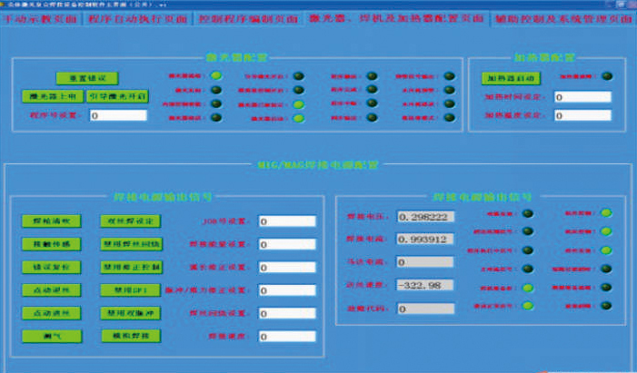 激光焊接系统集成控制技术